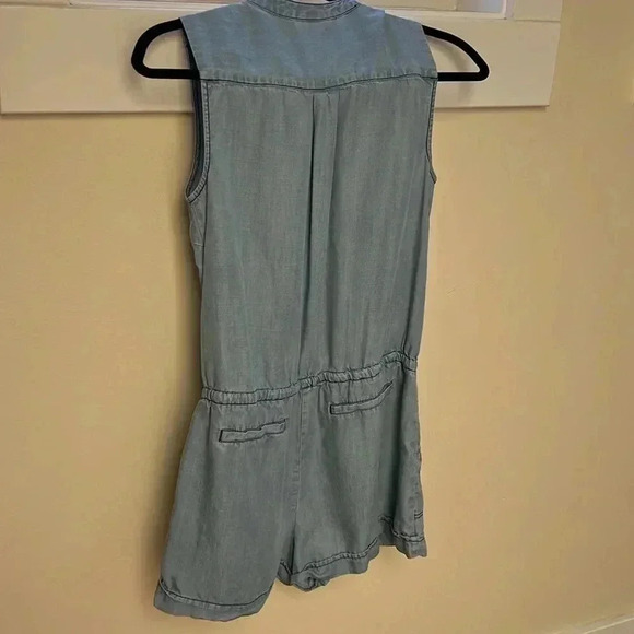 Mossimo Chambray Sleeveless Romper S - Picture 7 of 8